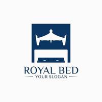 bed winkel logo vector ontwerpsjabloon