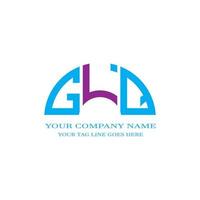 glq letter logo creatief ontwerp met vectorafbeelding vector