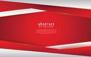 rood wit modern abstract ontwerp als achtergrond vector