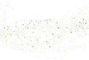 licht gouden glitter confetti textuur vector