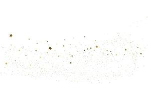 licht gouden glitter confetti textuur vector