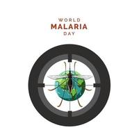 wereld malaria dag vector