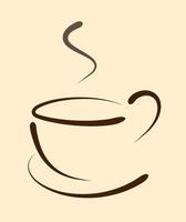 Koffie Cup Logo Sjabloon vector