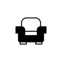 stoel, stoel ononderbroken lijn pictogram vector illustratie logo sjabloon. geschikt voor vele doeleinden.