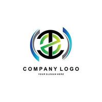 tz of zt lettertype logo, t en z letter pictogram vector, bedrijf merk ontwerp illustratie, sticker, zeefdruk vector