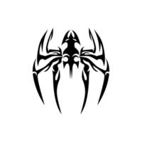 abstracte tribal spinnen vector afbeelding. tattoo tribal vector ontwerp