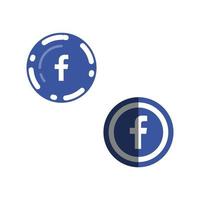 facebook pictogrammenset vector