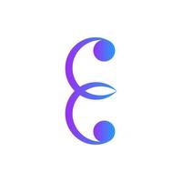 letter e logo-ontwerpelementen sjabloon. vector illustratie