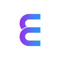 letter e logo-ontwerpelementen sjabloon. vector illustratie