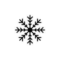 winter, sneeuwval, sneeuw, sneeuwvlok ononderbroken lijn pictogram vector illustratie logo sjabloon. geschikt voor vele doeleinden.