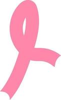 roze lint voor bewustzijnsdag voor borstkanker vector