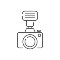 camera pictogram logo platte ontwerp illustratie sjabloon