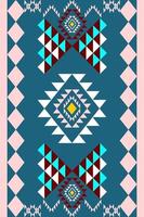 geometrisch etnisch patroon traditioneel ontwerp vector