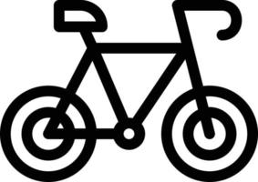 fiets vectorillustratie op een background.premium kwaliteit symbolen.vector pictogrammen voor concept en grafisch ontwerp. vector