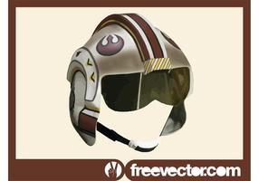 Sterwars rebel piloothelm vector