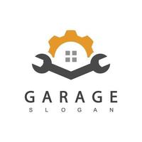 auto garage logo ontwerpsjabloon vector