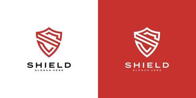 veiligheidsschild logo vector premium