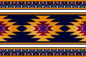 ikat etnisch naadloos textielpatroonontwerp. Azteekse stof tapijt mandala ornamenten textiel decoraties behang. tribal boho inheemse Turkije traditionele borduurwerk vector achtergrond.