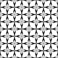 geometrische naadloze zwart-witte achtergrond. geometrie. patroon. vector