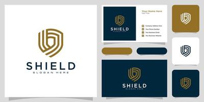 veiligheidsschild logo vector premium