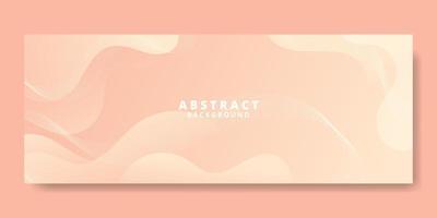 sjabloon voor abstracte roze vloeiende golfbanner vector