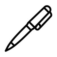 pen school briefpapier lijn pictogram vectorillustratie vector