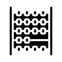 telraam teller glyph pictogram vector geïsoleerde illustratie