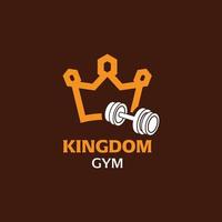 King Gym-logo vector
