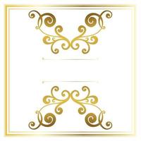 vector damast vintage barokke scroll ornament swirl. Victoriaanse monogram heraldische schild swirl.retro bloemen blad patroon grens gebladerte antieke acanthus kalligrafie gegraveerde tatoeage. tegel decor element