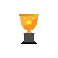 trofee pictogram vector illustratie ontwerp