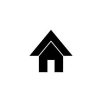 huis pictogram vector ontwerp