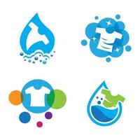 wasserij logo afbeeldingen illustratie vector
