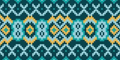 Afrikaanse prints prachtige geometrische achtergrond. hedendaagse tribal stijl naadloze patroon. etnische grafisch ontwerp print. tribal Afrikaans geïnspireerd tapijt, behang, verpakking, borduurstijl vector