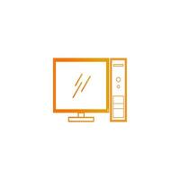 computer pictogram illustratie vector