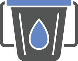 water emmer pictogramstijl vector