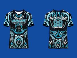 universele jersey team- en clubsport en esport vector