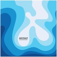 abstract golfontwerp als achtergrond met blauwe combinatievector vector