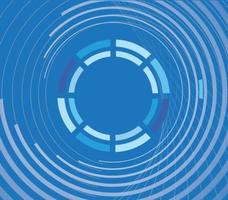 Blue Abstract Circle Background Vector