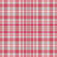 naadloze tartan geruite patroon achtergrond met valentijn s kleur. vector