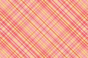 tartan geruit patroon met textuur en zomerkleur. vector