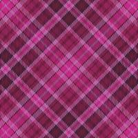 tartan geruite patroon achtergrond met valentijn s kleur. vector