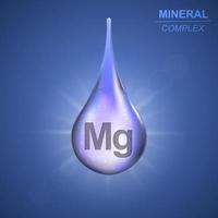 minerale complexe achtergrond vector