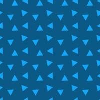 blauwe kleine driehoek naadloze achtergrond vector