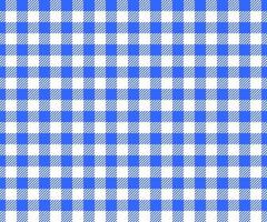 blauw en wit geruite achtergrond met gestreepte vierkanten voor picknickdeken, tafelkleed, plaid, shirt textielontwerp. pastel naadloos patroon. stof geometrische textuur vector