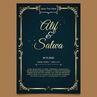 Wedding invitation