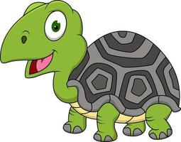 cartoon grappige schildpad vector