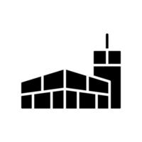 illustratie vectorafbeelding van winkelcentrum gebouw icon vector