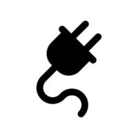 illustratie vectorafbeelding van plug in icon vector