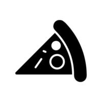 illustratie vectorafbeelding van pizza icon vector