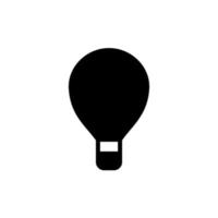 illustratie vectorafbeelding van luchtballon icon vector